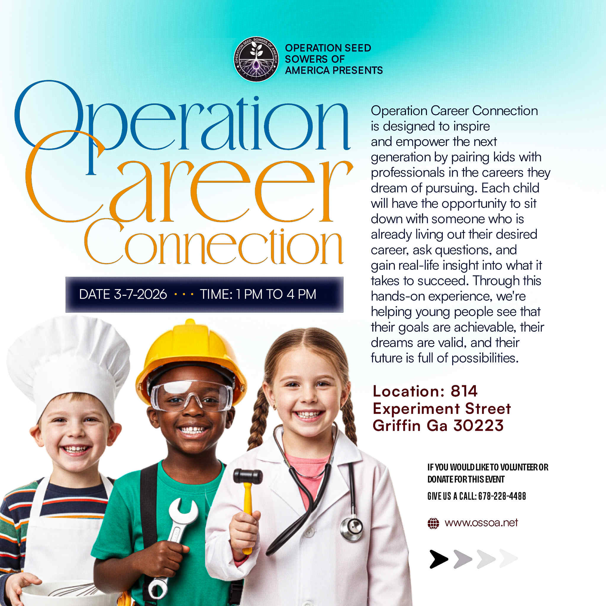 Operation: Career Connection flyer