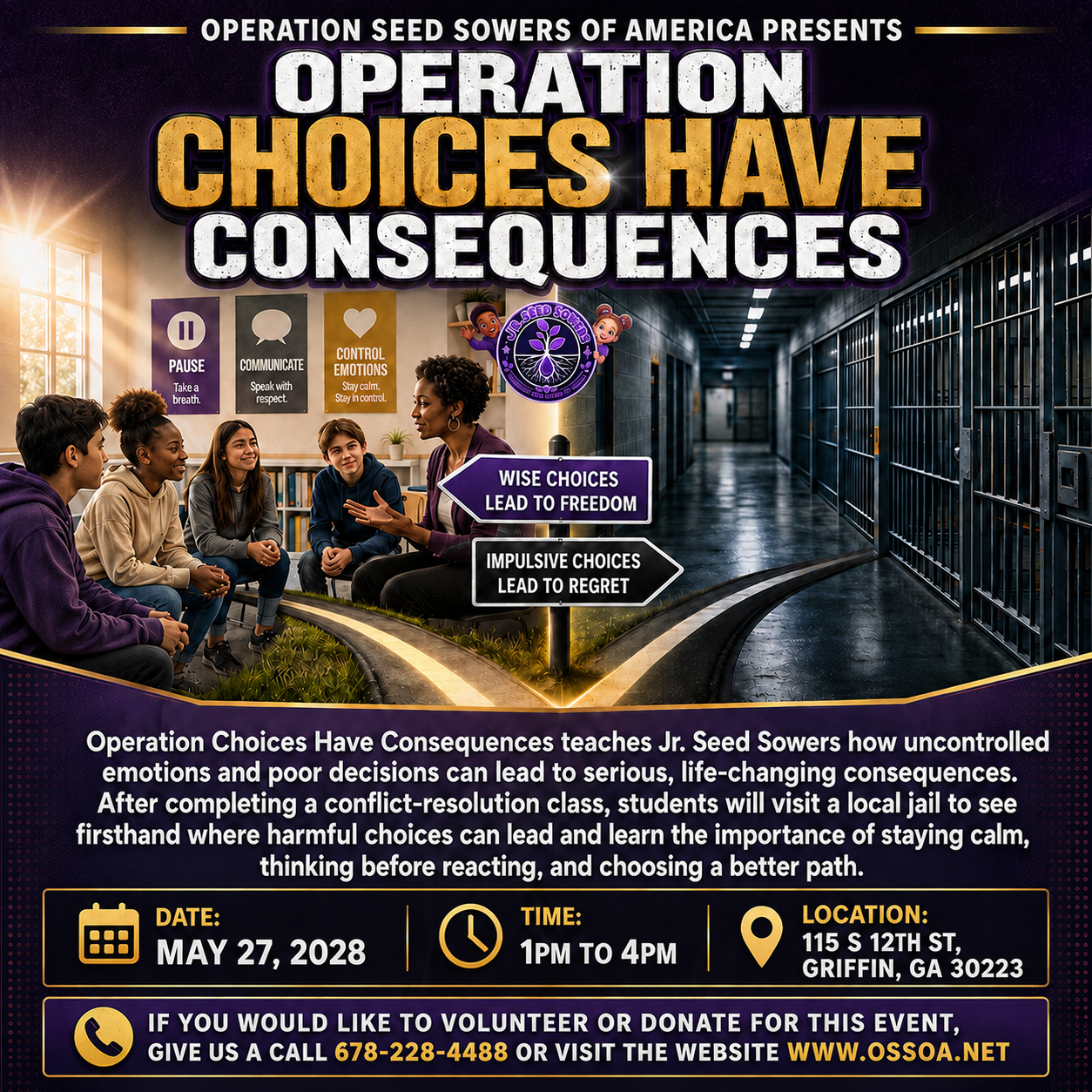 Operation Choices Have Consequences flyer