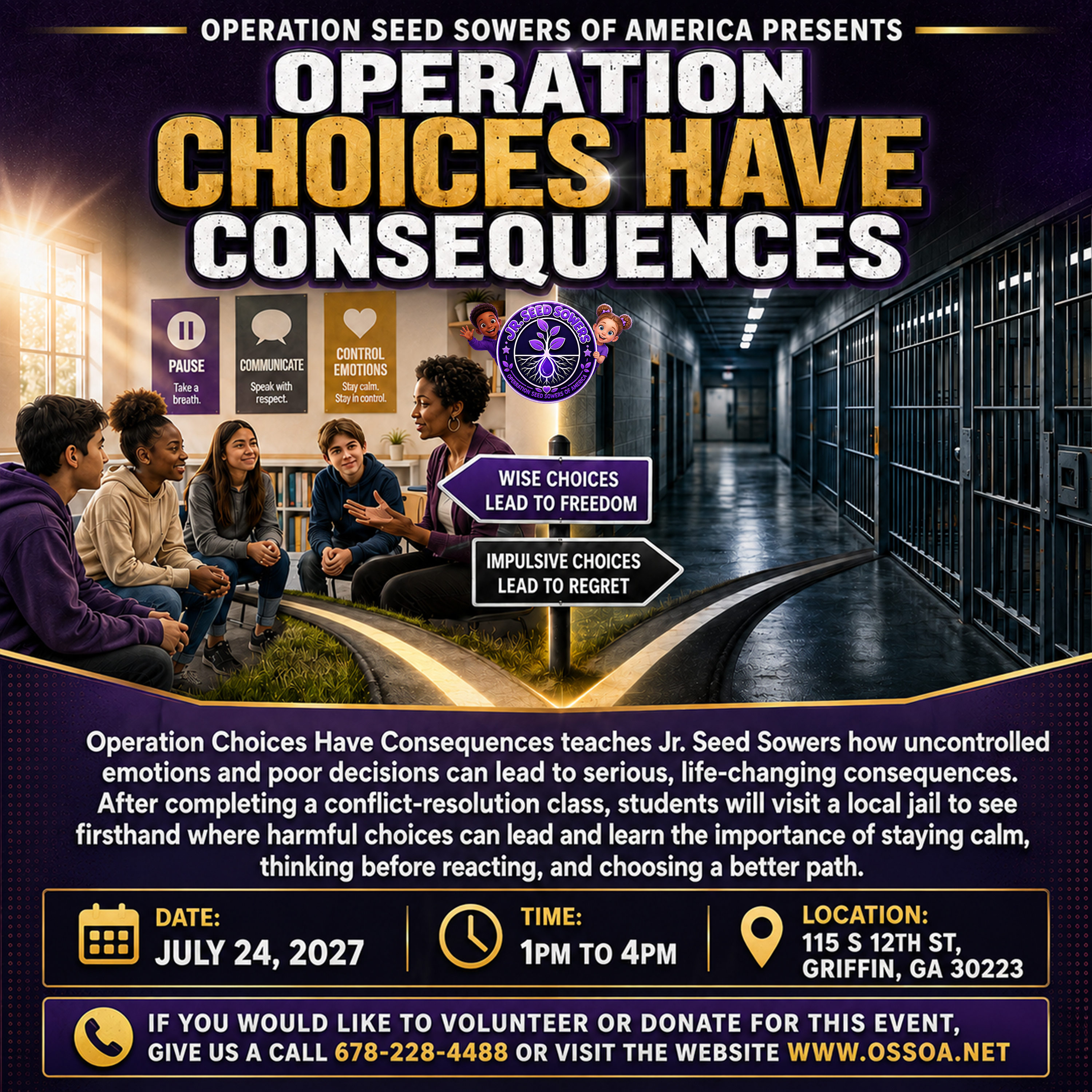 Operation Choices Have Consequences flyer