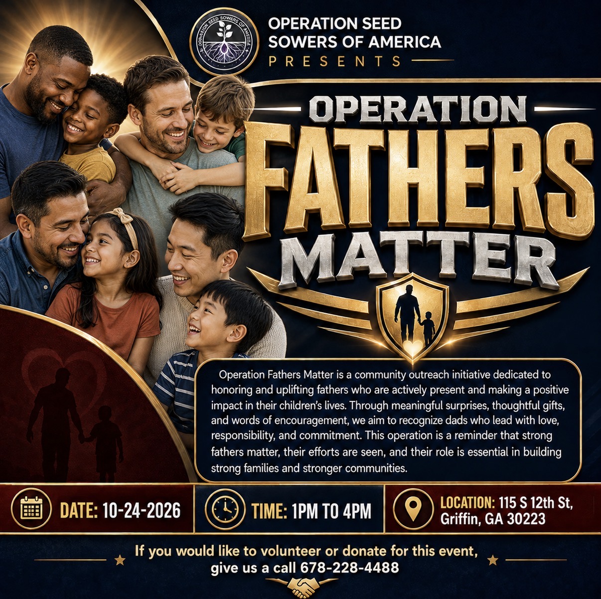 Operation Fathers Matter flyer