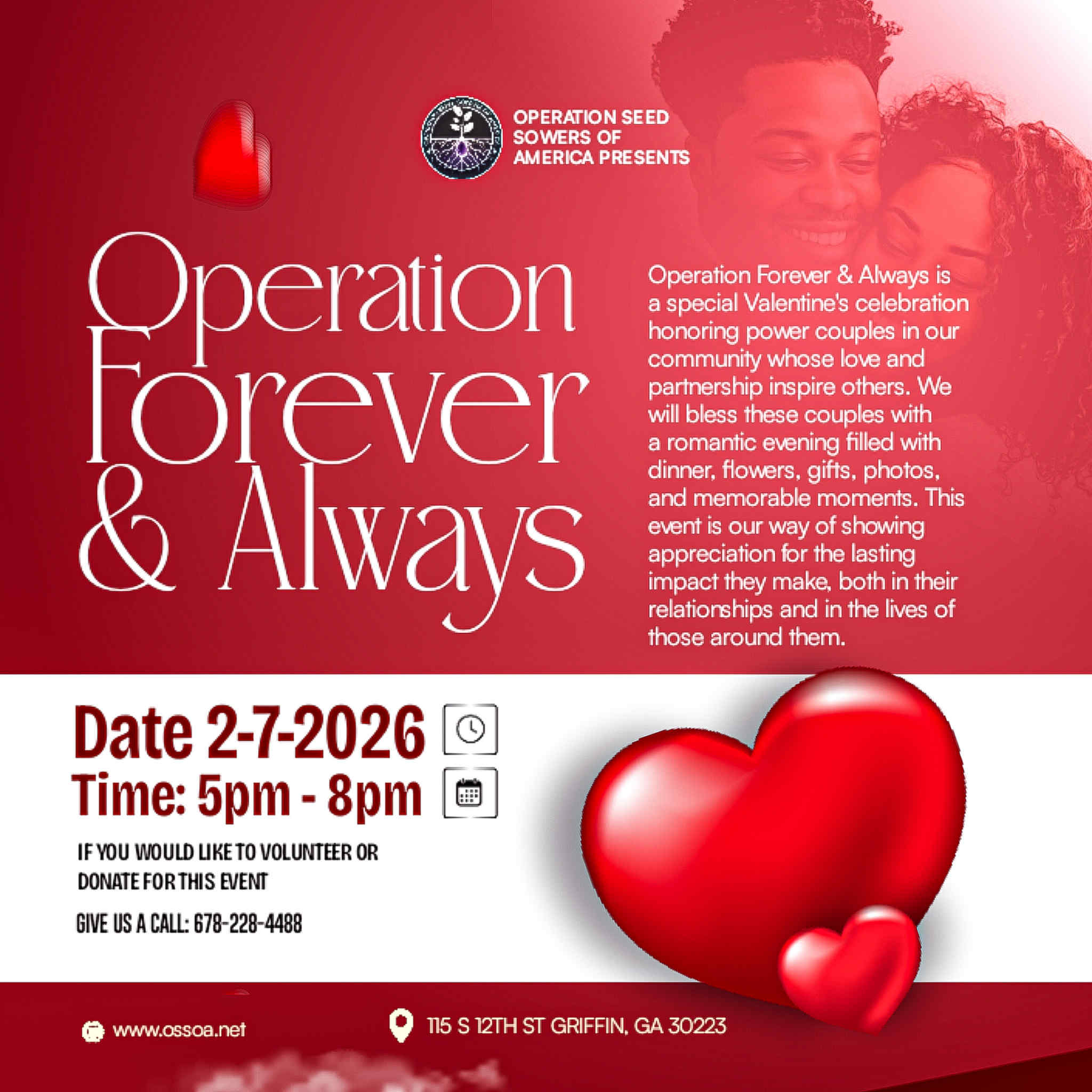 Operation: Forever & Always flyer