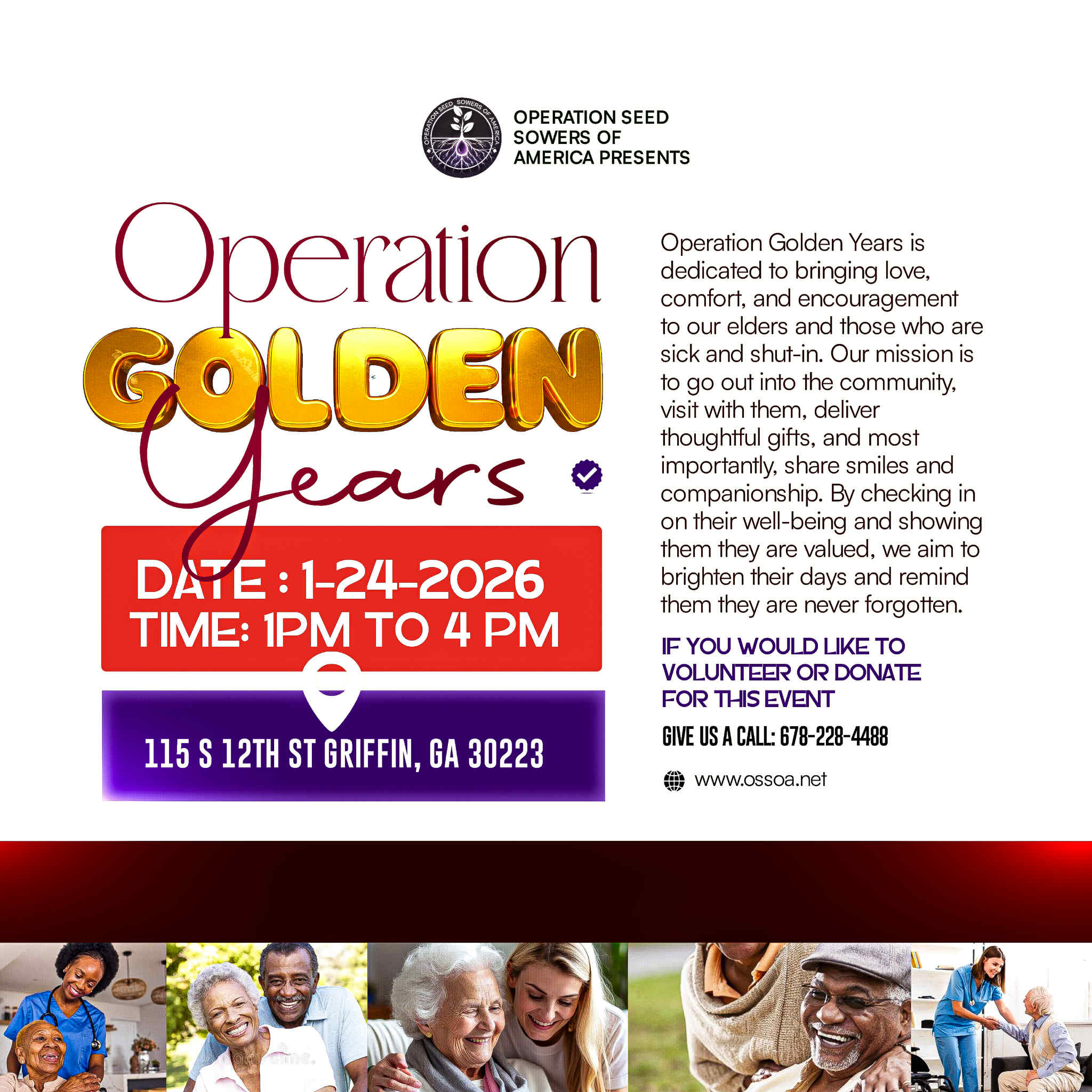 Operation: Golden Years flyer