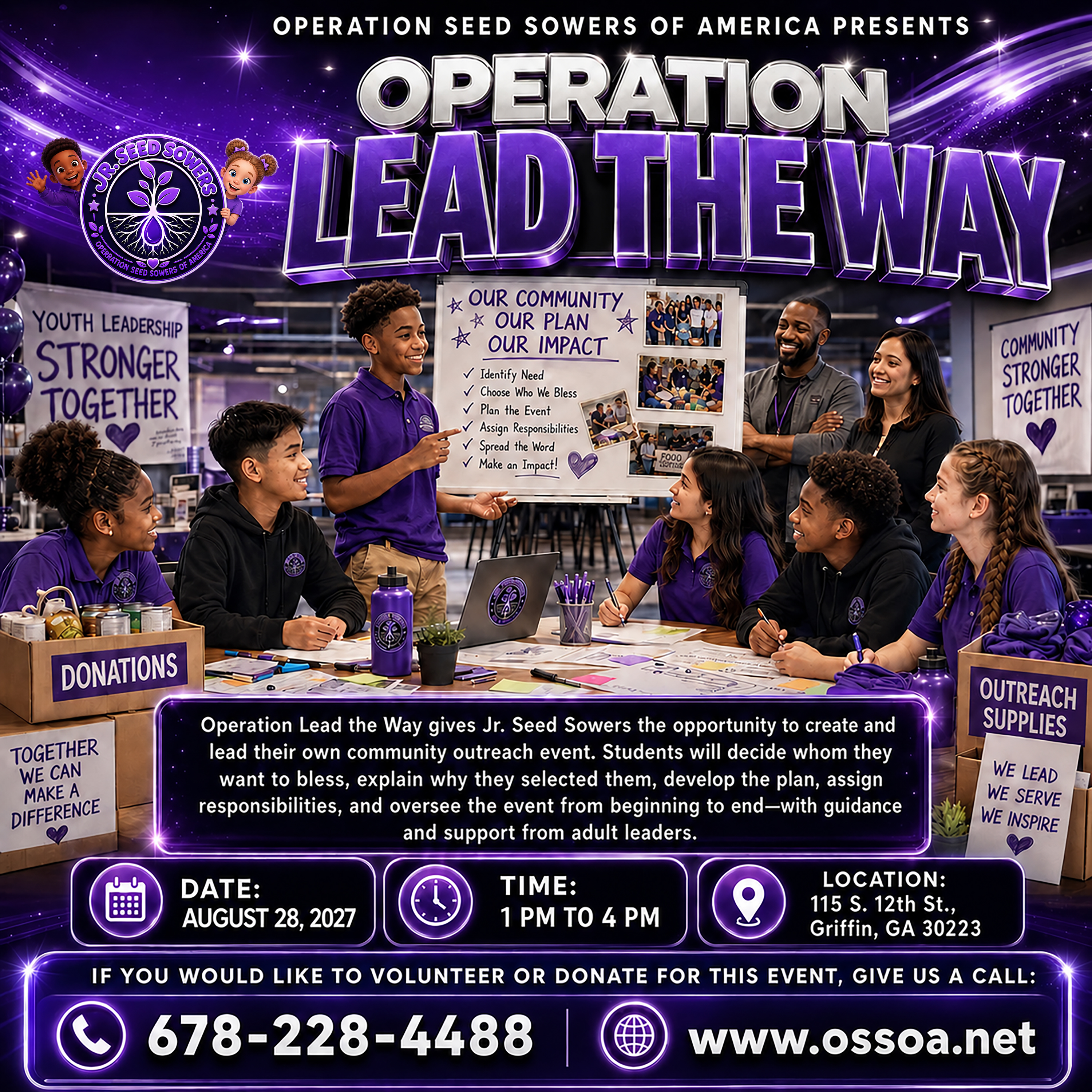 Operation Lead the Way flyer