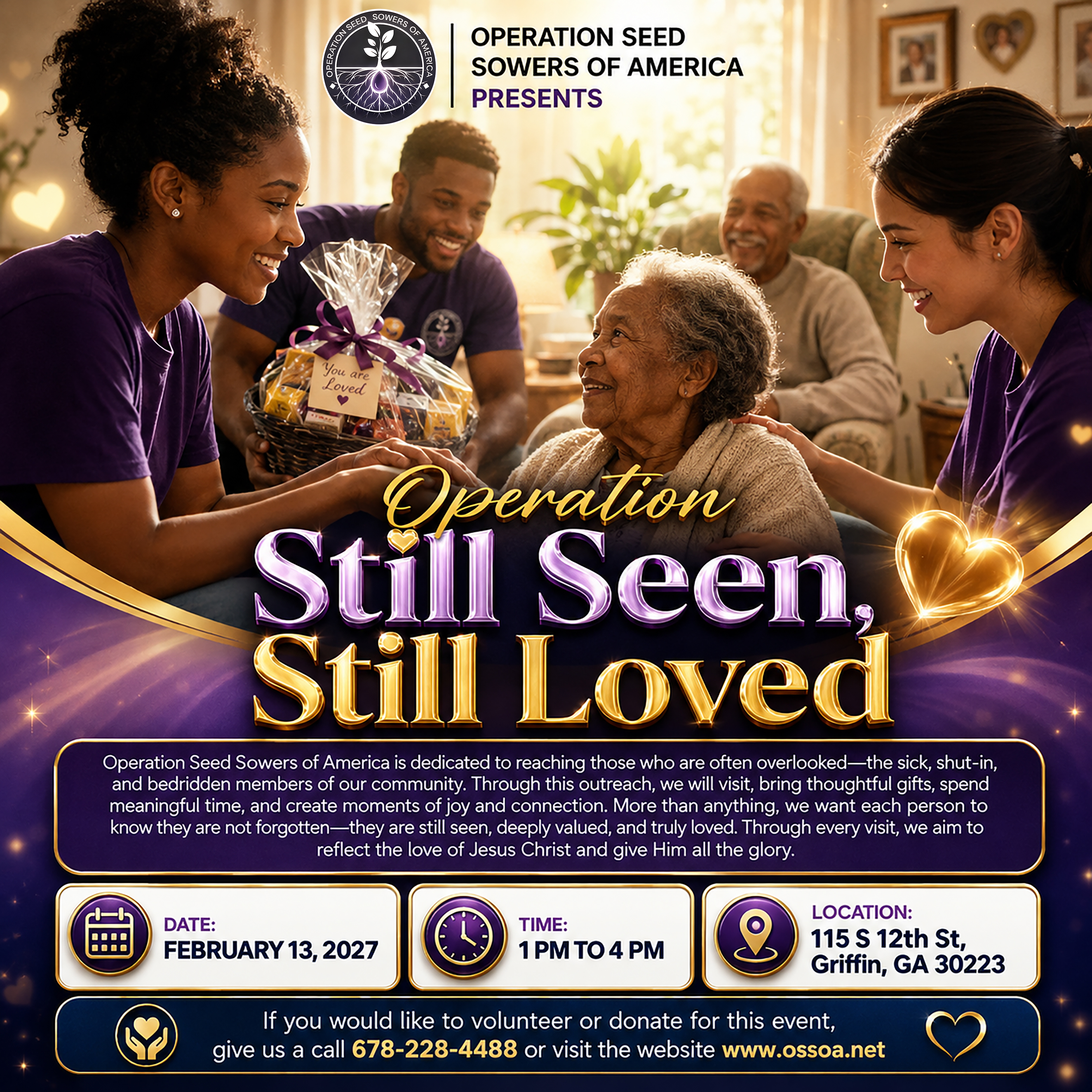 Operation Still Seen, Still Loved flyer