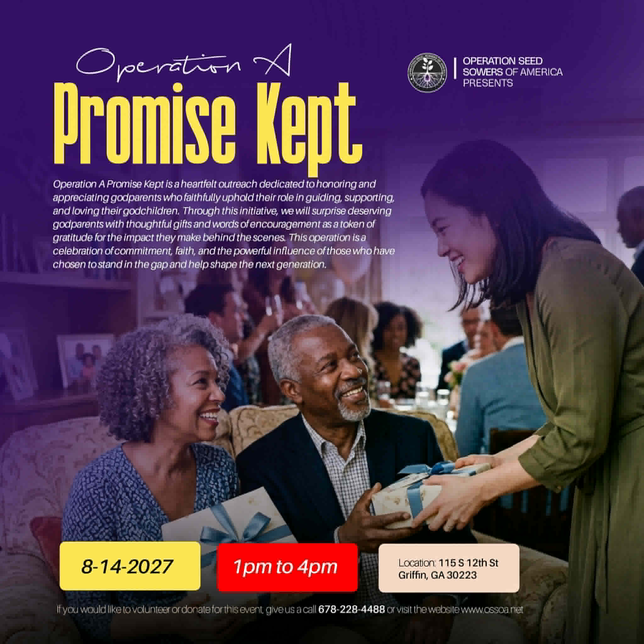 Operation A Promise Kept flyer
