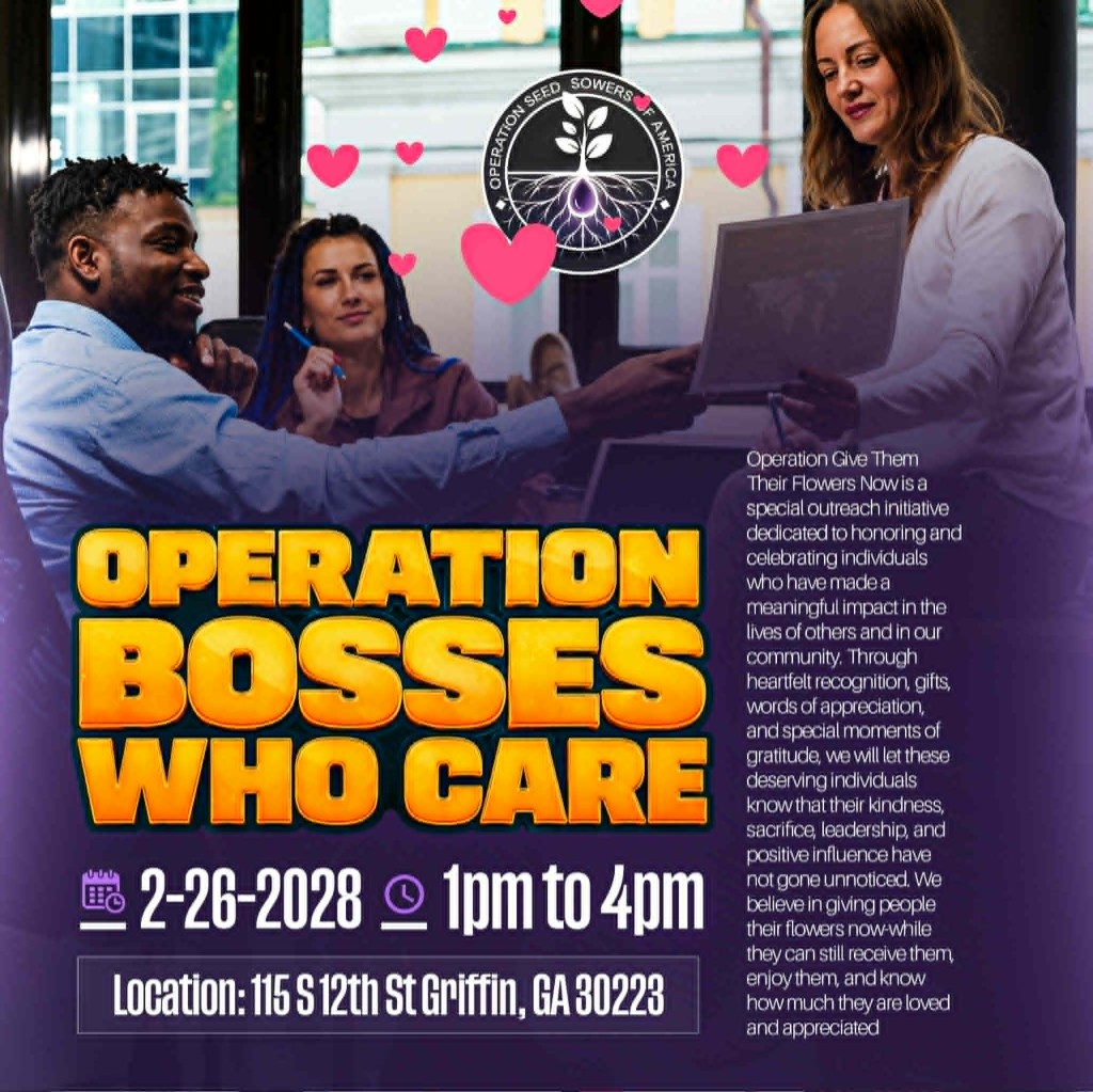 Operation Bosses Who Care flyer